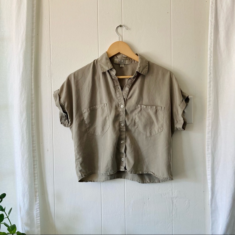 Thread & Supply | Button up blouse